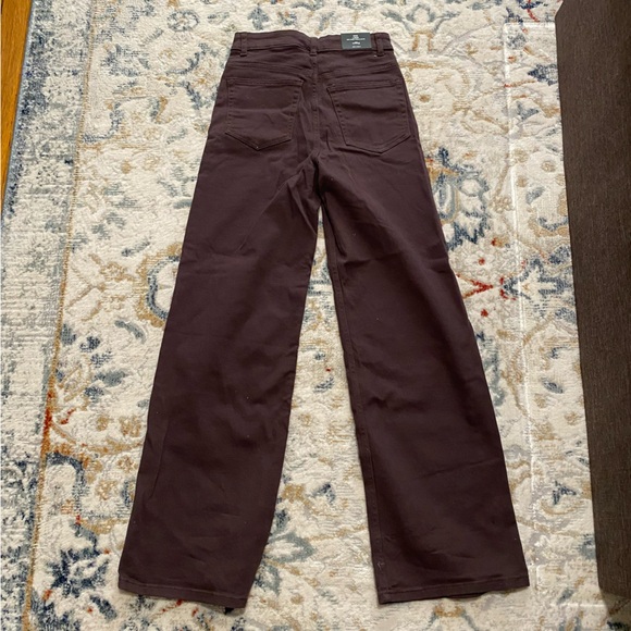 H&M Dark Brown Wide-Leg Jeans - Picture 3 of 5